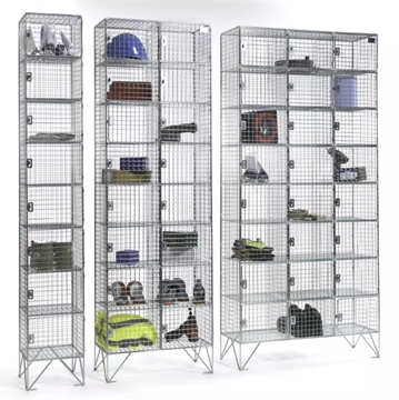 8 Door Mesh Lockers For Colleges