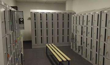 Heated Cloths Lockers For Gyms