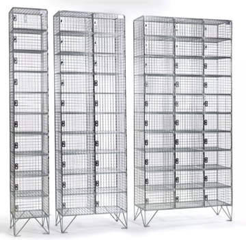 12 Door Wire Lockers For Warehouses