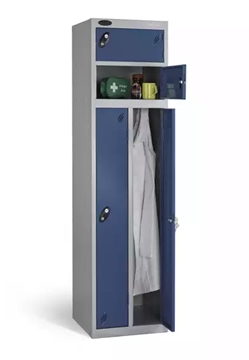 Twin Lockers For Uniforms