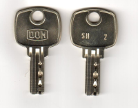 DOM SH2 Replacement Otis Lift Key