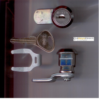 L&F 31/32 Series Old Shape Locker Lock (L8)