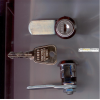 L&F 64 series locker lock (L21)