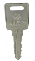 Delsey Suitcase 301 - 675 Replacement Keys
