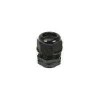 GLND-WTP-P-25B - Parallel Short Threaded Waterproof Cable Gland, G 1 in. Thread, Black