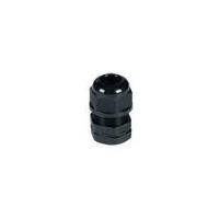 GLND-WTP-P-14B - Parallel Short Threaded Waterproof Cable Gland, G 1/2 in. Thread, Black