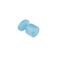 S-Video 4-Pin MiniDIN Female Connector Cover, Blue, 1000-Pack