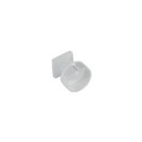 S-Video 4-Pin MiniDIN Female Connector Cover, Clear, 10-Pack