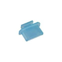 Mini-HDMI Type C Female Dust Cover, Blue, 100-Pack
