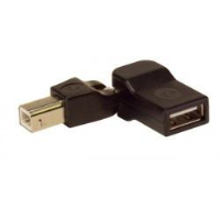 USB 2.0 Type A Female to Type B Male Flexible Gender Changer