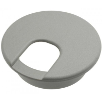 2 Round Plastic Cable Grommet Hole Cover