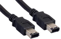 1394-6P6P-10-K  FireWire 1394a Cable Cord Male 6 Pin IEEE Interface Connect 10 ft Firewire 6pin Male - Firewire 6pin Male