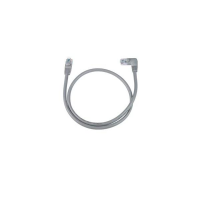 CAT6-LAS-15-GRAY  CAT6 Left Angle to Straight Patch Cords