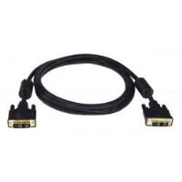 DVI-DS-2M-MM   -   DVI-D Single Link Cable Cord Male HDTV 1080p Monitor Display 6.5 ft DVI Male - DVI Male Black