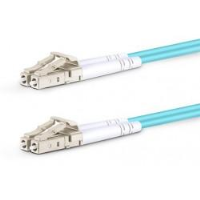FIBER-D-LCLC-50G-15M   -   10 Gigabit Fiber Optic Patch Cable LC Multimode Duplex 50-micron 15 m LC - LC Aquamarine