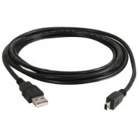 USB2-ABM5-1-MM - USB 2.0 Cables, Male A to Male Mini-B 5-Pin 1ft