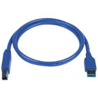 SuperSpeed USB 3.0 Cables, Male A to Male B 0.5m