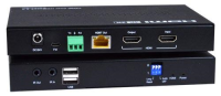 4K 18Gbps HDMI USB KVM Extender over HDBase-T with RS232 to 328 Feet