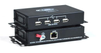 USB-C5-200-IND  Industrial USB Extender via CATx to 200 feet: 4-Port