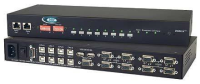 UNIMUX-USBV-8O  8-Port VGA USB KVM Switch with OSD
