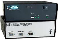 SE-15V-2-2U1C  2 Port VGA Video Switch: 1 Computer Between 2 Monitors