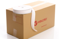 VELCRO Brand PS18 Stick-on 50mm tape WHITE LOOP case of 21 rolls
