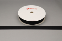 VELCRO Brand PS18 Stick-on 50mm tape BLACK HOOK 25mtr roll