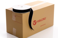 VELCRO Brand PS15 FR Stick-on 50mm BLACK LOOP case of 21 rolls