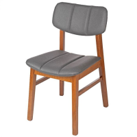 Burford Side Chair Oak & Grey