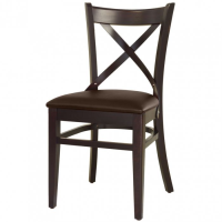 Suppliers of Royale Brown Faux Leather Restaurant Chairs