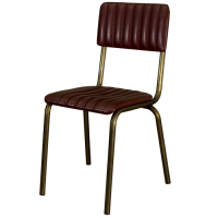 Suppliers of Foundry Wine/Gold Side Chair