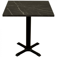 Black Marble Complete Samson Square Table
