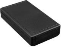 001104 (Clipper Series Enclosures - Hammond) - Black - 105mm x 60mm x 22mm - ABS Plastic