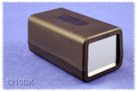 1210BK (1210 Series Enclosures - Hammond) - Black - 132mm x 75mm x 62mm - Flame Retardant ABS Plastic - IP54