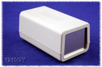 1210GY (1210 Series Enclosures - Hammond) - Grey - 132mm x 75mm x 62mm - Flame Retardant ABS Plastic - IP54