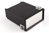 1216 (1212-14-16 Series Enclosures - Hammond) - Black - 120mm x 96mm x 48mm - Flame Retardant ABS Plastic