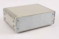 1402BV (1402 Series Enclosures - Hammond) - Grey - 61mm x 180mm x 124mm - Aluminium - IP30