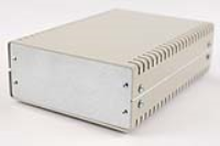 1402FV (1402 Series Enclosures - Hammond) - Grey - 79mm x 180mm x 262mm - Aluminium - IP30