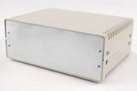 1402HV (1402 Series Enclosures - Hammond) - Grey - 99mm x 254mm x 185mm - Aluminium - IP30