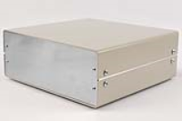 1402K (1402 Series Enclosures - Hammond) - Grey - 99mm x 254mm x 244mm - Aluminium - IP32