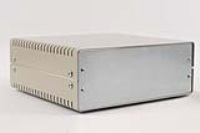 1402KV (1402 Series Enclosures - Hammond) - Grey - 99mm x 254mm x 244mm - Aluminium - IP30