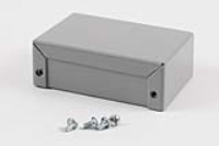 1411C (1411-1412 Series Enclosures - Hammond) - Grey - 81mm x 56mm x 28mm - 0.04 Thick Aluminium - IP32