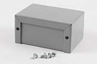 1411D (1411-1412 Series Enclosures - Hammond) - Grey - 81mm x 56mm x 41mm - 0.04 Thick Aluminium - IP32