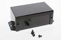 1411FBGBK (1411-1412 Series Enclosures - Hammond) - Black - 102mm x 56mm x 41mm - 0.04 Thick Aluminium - IP32