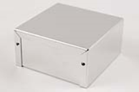 1411JU (1411-1412 Series Enclosures - Hammond) - Natural - 102mm x 102mm x 51mm - 0.04 Thick Aluminium - IP32