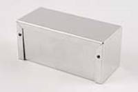 1411KU (1411-1412 Series Enclosures - Hammond) - Natural - 127mm x 56mm x 56mm - 0.04 Thick Aluminium - IP32