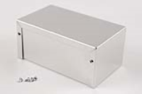 1411NU (1411-1412 Series Enclosures - Hammond) - Natural - 127mm x 76mm x 56mm - 0.04 Thick Aluminium - IP32