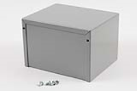 1411P (1411-1412 Series Enclosures - Hammond) - Grey - 152mm x 127mm x 102mm - 0.04 Thick Aluminium - IP32