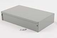 1411TT (1411-1412 Series Enclosures - Hammond) - Grey - 254mm x 152mm x 51mm - 0.04 Thick Aluminium - IP32