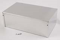 1411UU (1411-1412 Series Enclosures - Hammond) - Natural - 254mm x 152mm x 89mm - 0.04 Thick Aluminium - IP32